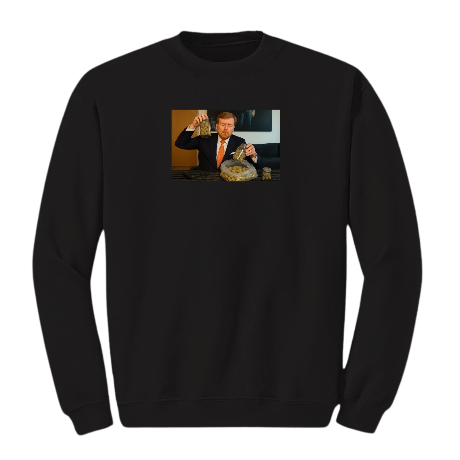 Willem Beste Raad Is Voorraad Sweater
